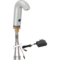 Сенсорный смеситель для раковины Geberit тип 60, питание от сети, с миксером 115.724.21.1