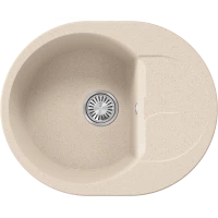 Кухонная мойка Polygran Atol-620 кремовый 854819