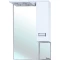 Зеркальный шкаф 58x80 см белый глянец R Bellezza Сиена 4613909001014 - 1