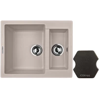 Кухонная мойка COFFEE Lava D1.CFF