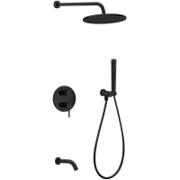 Душевой комплект 250 мм AltroBagno Metropoli 040405 NeOp