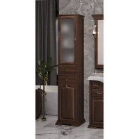 Пенал Opadiris Риспекто 00-00005840 напольный L, с бельевой корзиной, орех антикварный