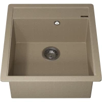 Кухонная мойка Uperwood Quartz Premium UPD-07 3910202125 46x51 см, бежевый