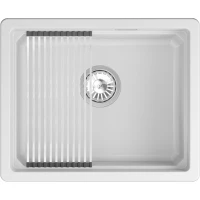 Кухонная мойка Granula 5501iU, АРКТИК 55x45 см, белый
