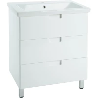 Тумба белый глянец 96,2 см Bellezza Пегас 4630417140011