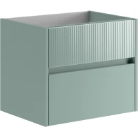 Тумба под раковину Onsen Niwa Thyme Green 71-BP-060-M60-V60 59,5 см, подвесная, тимьян зеленый