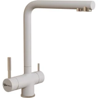 Смеситель для кухни Uperwood UPD-005-02 с подключением к фильтру, сатин/туман