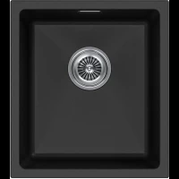 Кухонная мойка Paulmark Lumi LU41-BL 41x46 см, черный