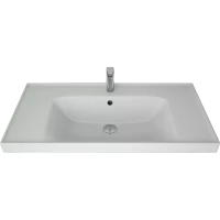 Раковина Brevita Грэйс 641617 90,5x46,5 см, накладная, подвесная, белый