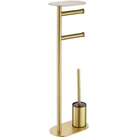 Комплект для туалета Raglo R300.31.03 напольный, золотой матовый 