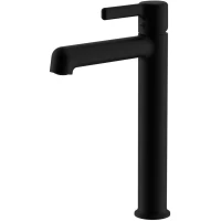 Смеситель для раковины Voda Column CLM25B черный матовый
