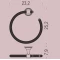 Кольцо для полотенец Colombo Design Hermitage B3331 - 3