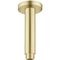 Кронштейн для верхнего душа Feramolli Sole S766-15GL 150 мм, потолочный, золотой матовый