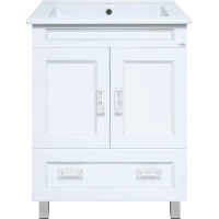 Тумба под раковину Misty Дива П-Див01065-013Пр 62 см, напольная, белый матовый