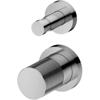 Смеситель для ванны Feramolli Dante CS8819S CoolStart, встраиваемый, никель матовый