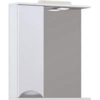 Зеркальный шкаф Vigo Callao z.CAL.60.L.El 60x70 см L, с подсветкой, выключателем, белый глянец/белый матовый