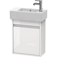 Тумба белый глянец 45 см Duravit Ketho KT6629L2222