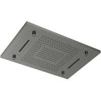 Потолочный душ Boheme 429-GM 700x500 мм, 3 режима, графит матовый