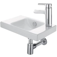 Рукомойник 40 см, 1 отверстие для смесителя с правой стороны Jacob Delafon Odeon Up E4799G-00