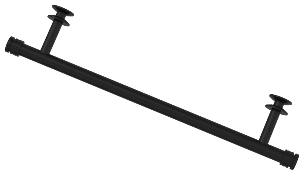 Полотенцедержатель 43,8 см черный матовый Сунержа 31-2012-0370