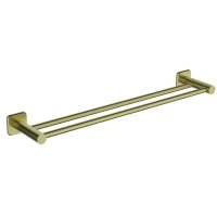 Полотенцедержатель Wonzon & Woghand WW-V1102-BG 60,1 см, двойной, золотой матовый