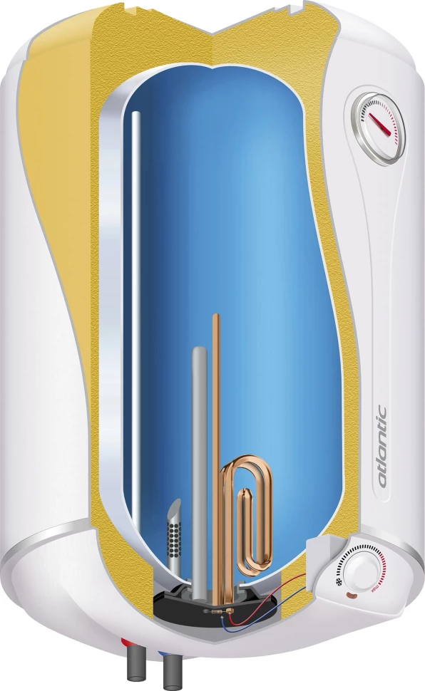 Электрический накопительный водонагреватель 50 л Atlantic OPro Turbo 841211