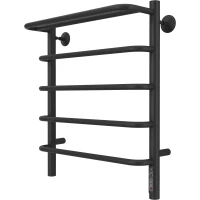 Полотенцесушитель электрический 600x550 Larusso Стандарт с полкой П5 4670078536617