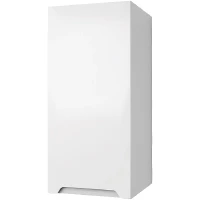 Шкаф одностворчатый 34,7x77 см белый глянец R Dreja QL 99.0010