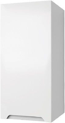 Шкаф одностворчатый 34,7x77 см белый глянец R Dreja QL 99.0010