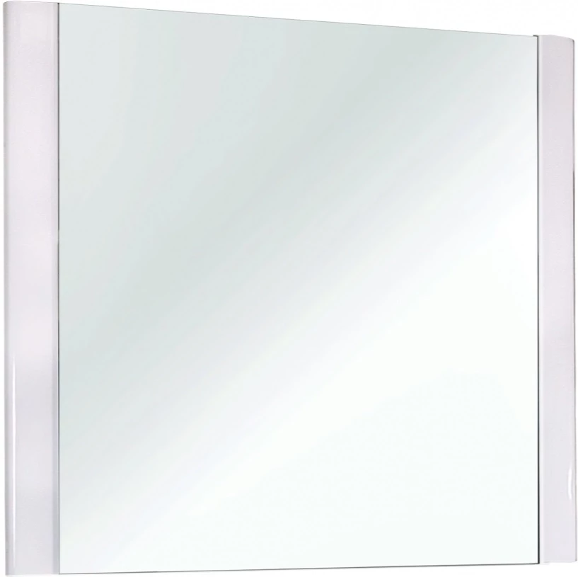 Зеркало 100x80 см белый глянец Dreja Uni 99.9007 зеркало 100x80 см синий матовый la fenice cubo fnc 02 cub bg 100 80