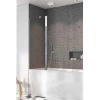 Шторка на ванну Radaway NES PND II 100 Left 10009100-01-01L 100 см L, профиль хром, стекло прозрачное