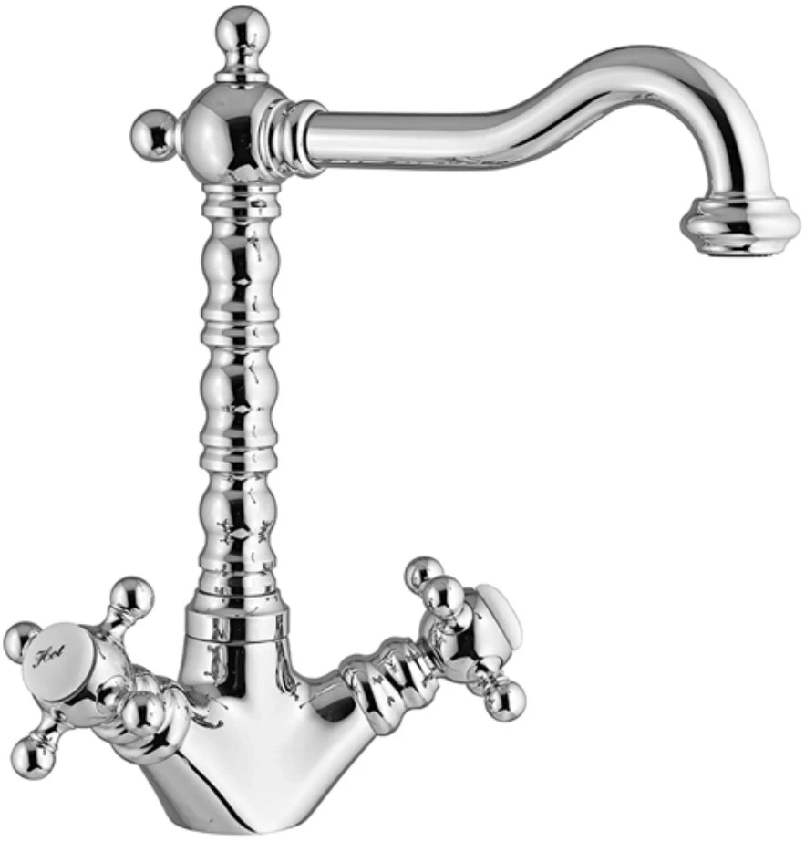 

Смеситель для раковины с донным клапаном Gattoni Vivaldi 1230012C0CR