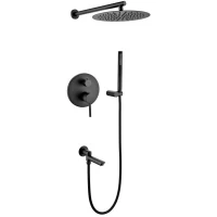 Душевой комплект 300 мм Grocenberg GB5099BL-1