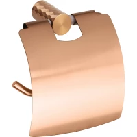 Держатель туалетной бумаги Bemeta Copra 176112012 медное золото матовый