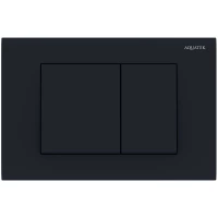 Кнопка смыва Aquatek KDI-0000012 для инсталляции, черный матовый