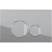 Кнопка смыва Olive’S Plaza PL411C для инсталляции, хром