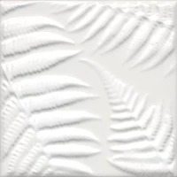 Декор Агдаль 3 белый матовый структура 15x15