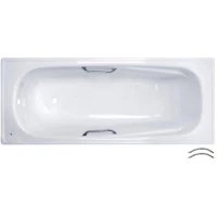 Ванна стальная BLB Universal HG B50H handles 150x70 см, с отверстиями под ручки, белый