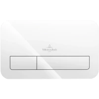 Кнопка смыва Villeroy &Boch ViConnect 200G 922400RE для инсталляции, белый глянец