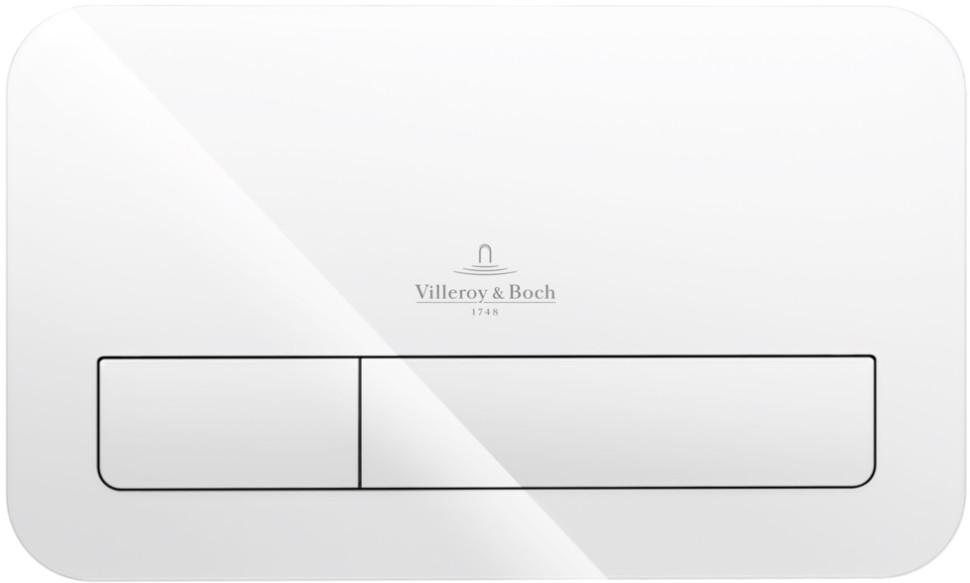 Смывная клавиша Villeroy & Boch ViConnect 200G белый глянец 922400RE