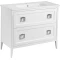 Комплект мебели белый матовый 107,5 см ASB-Woodline Рома - 8