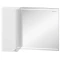 Зеркальный шкаф 83x63 см белый глянец Edelform Nota 35809 - 1