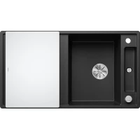 Кухонная мойка Blanco Axia III 5S InFino 523215 91,5x51 см, антрацит