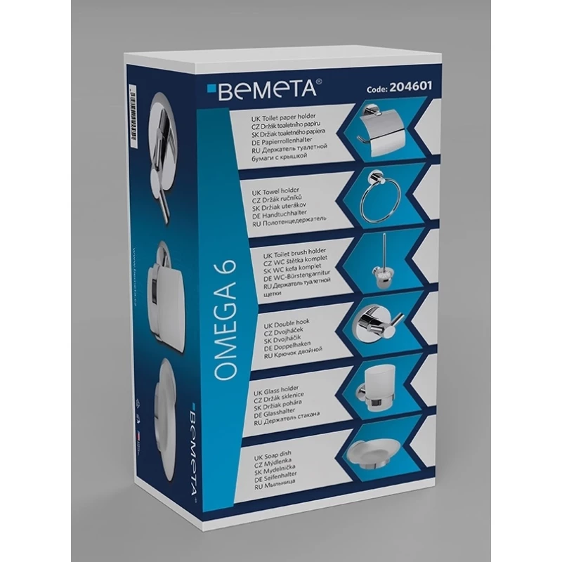 Набор аксессуаров Bemeta Omega 204601