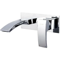 Смеситель для раковины Gappo G1007-2 встраиваемый, хром