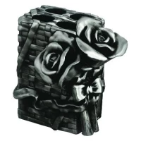 Держатель зубных щеток настольный серебро Art&Max Rose AM-0091B-T