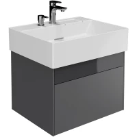 Тумба серый глянец/серый матовый 56,4 см Kerama Marazzi Logica LOG.60.2\ST