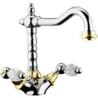 Смеситель для раковины с донным клапаном Webert Alexandra AL700302017