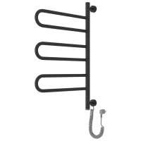 Полотенцесушитель электрический 773x535 темный титан муар МЭМ Сунержа Парео 4.0-3С 15-0823-0773
