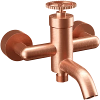 Смеситель для ванны Remer Chrono CH05RP медь матовая